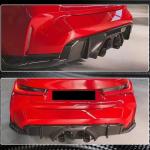 BMW G80 M3 G82 G83 M4 2021+ Rear Bumper Diffuser Dry Carbon Fiber
