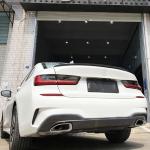 BMW 3 Series G20/M3 G80 Sedan 2019UP Rear Trunk Spoiler Carbon Fiber