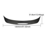 Toyota Mark X/Reiz 2011-2017 Rear Trunk Spoiler Carbon Fiber