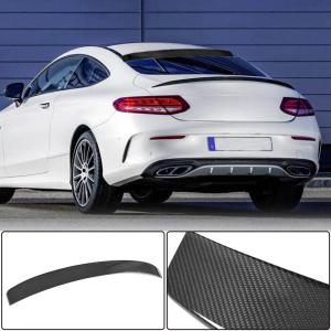 Mercedes Benz (W205) C205 C63 AMG Coupe 2015-2019 Rear Trunk Spoiler Carbon Fiber