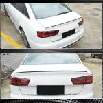 Audi A6 Sline S6 C7 C7.5 Sedan 2012-2019 Rear Trunk Spoiler Carbon Fiber