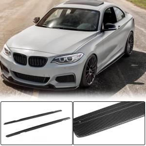 BMW 2 Series F22 F23 M Sport 2014-2019 Side Skirts Carbon Fiber