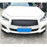 Infiniti Q50 Base 2014-2017 Front Bumper Lip Carbon Fiber