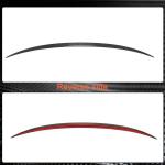 Bentley Bentayga Sport Utility 2016-2019 Rear Trunk Spoiler Dry Carbon Fiber