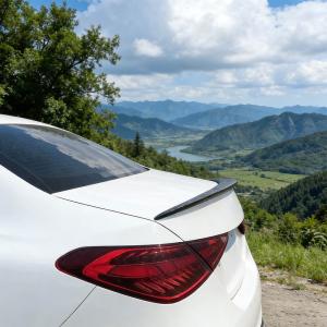 Mercedes Benz W206 C200 C300 Sedan 2022-2025 Rear Trunk Spoiler Carbon Fiber