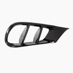 Mercedes Benz E Class W212 Sport Pre-facelift 2014-2016 Fog Lamp Covers Glossy Black FRP