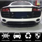 Audi R8 V8 V10 GT Spyder Pre-facelift 2008-2015 Rear Bumper Diffuser Carbon Fiber