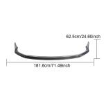 Lexus RCF RC-F Base Coupe 2-Door 2015-2018 Front Bumper Lip Carbon Fiber