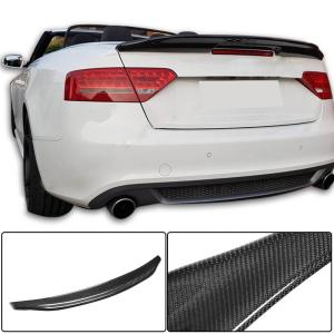 Audi A5 B8 B8.5 Sline S5 RS5 Convertible 2008-2016 Rear Trunk Spoiler Carbon Fiber/FRP