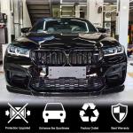 BMW 5 Series F90 M5 Sedan LCI 2021+ Front Bumper Lip Dry Carbon Fiber