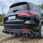 Mercedes Benz GLS63 X167 AMG Base Sport Utility 4-Door 2020-2025 Rear Trunk Spoiler Carbon Fiber