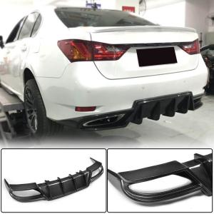 Lexus GS350 F Sport 2012-2015 Rear Bumper Diffuser Carbon Fiber