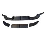 Volkswagen VW Golf 7 MK7 R-line 2014-2016 Rear Bumper Diffuser Carbon Fiber