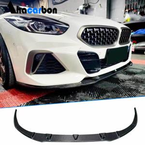 BMW Z4 G29 M40i sDrive30i Convertible 2-Door 2019-2024 Front Bumper Lip Carbon Fiber