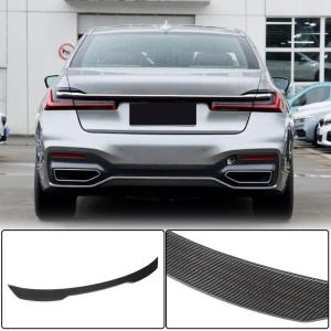 BMW 7 Series G11 730i 740i 750i Sedan 2016-2020 Rear Trunk Spoiler Carbon Fiber