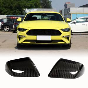 Ford Mustang Shelby GT500 Add-on Mirror Covers Mirror Covers Pair Prepreg Dry Carbon Fiber