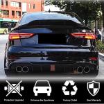Audi S3 A3 Sline 8V.5 Sedan Facelift 2017-2020 Rear Bumper Diffuser Carbon Fiber