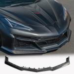 Chevrolet Corvette C8 Z06 Convertible Coupe 2-Door 2022-2024 Front Bumper Lip Carbon Fiber