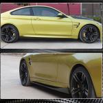 BMW F82 F83 M4 2015-2019 Side Skirts Carbon Fiber