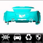 Subaru BRZ Toyota GR86 2022+ Rear Bumper Splitters Carbon Fiber