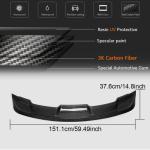 Ford Mustang Coupe 2015-2020 Rear Trunk Spoiler Carbon Fiber