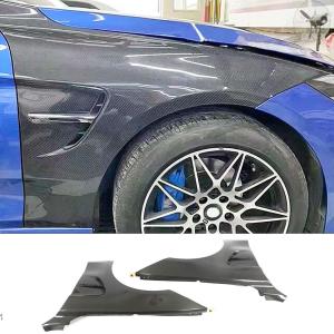 Carbon Fiber Side Fender Vent for BMW 4 Series F32 F36 M Sport 2Door 4Door 2014-2018 Front Air Intake Scoop Cover Trim 1Pair Factory Outlet
