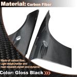 Carbon Fiber Side Fender Vent for BMW E90 325i 328i 330i Base Sedan 4-Door 2005-2013 Front Air Intake Scoop Cover Trim Factory Outlet 1Pair