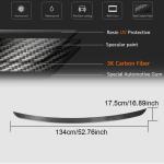 BMW X5 G05 2019-2022 Rear Middle Spoiler Carbon Fiber