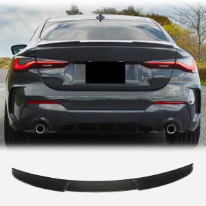 BMW 4 Series G22 G82 M4 Coupe 2021-2025 Rear Trunk Spoiler Carbon Fiber
