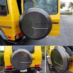 Mercedes Benz W463 G500 G550 G55 G63 G65 AMG 2004-2018 Spare Wheel Tire Cover Dry Carbon Fiber