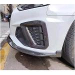 Audi S4 A4 Sline B9.5 Sedan 2017-2020 Fog Lamp Covers Carbon Fiber
