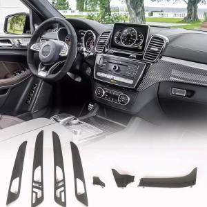 Mercedes Benz GLE Class C292 GLE43 GLE450 GLE63 AMG 2015-2019 Interior Dashboard Trims Carbon Fiber