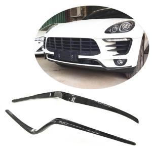 Porsche Macan Base Sport Utility 2014-2017 Front Bumper Vents Carbon Fiber