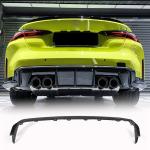 BMW G80 M3 G82 G83 M4 2021+ Rear Bumper Diffuser Trims Dry Carbon Fiber