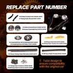 Kia Sorento Optima Sportage 2.4L 2.0 Alloy Steel Engine Timing Chain Kit– Direct Fit