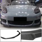 Porsche Panamera 970 Facelift 2014-2016 Front Bumper Lip Carbon Fiber