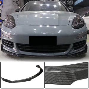 Porsche Panamera 970 Facelift 2014-2016 Front Bumper Lip Carbon Fiber
