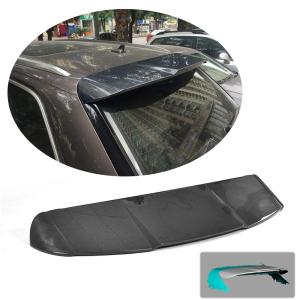 Carbon Fiber Rear Roof Spoiler for Audi Q7 Typ 4M SQ7 SLine 2016-2018