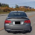 BMW 3 Series E90 2006-2011 E90 M3 2008-2012 Rear Trunk Spoiler Carbon Fiber/FRP