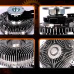 210825X20A Engine Cooling Fan Clutch Compatible with Infiniti QX56 QX80/for Nissan Armada NV2500 NV3500 Titan V8 5.6L