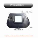 Mercedes Benz C Class W205 C63 S AMG 2015-2021 Carbon Fiber Engine Bonnet Hood Cover