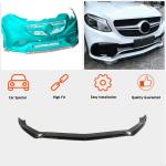 Mercedes Benz GLE Class C292 GLE63 AMG 2015-2019 Front Bumper Lip Carbon Fiber