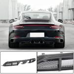 Porsche 911 Carrera 4 GTS 2017 Rear Bumper Diffuser Lip Carbon Fiber