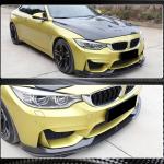 BMW F80 M3 F82 F83 M4 2014-2019 Front Bumper Lip Carbon Fiber