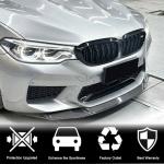 BMW 5 Series F90 M5 Pre-LCI 2018-2020 Front Bumper Lip Carbon Fiber