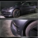 Tesla Model 3 2016-2022 Front Bumper Vents Dry Carbon Fiber