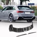 Audi RS6 C8 Avant 2019-2023 Rear Roof Spoiler Dry Carbon Fiber