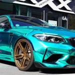 BMW 2 Series F87 M2 Competition M2C 2018-2022 Front Bumper Lip Carbon Fiber