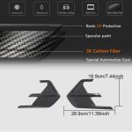 Audi RS7 C8 Sportback 2019-2022 Rear Bumper Vents Dry Carbon Fiber