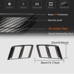 2016–2019 Audi R8 Gen2 (Type 4S) Dry Carbon Fiber Front Side Air Vents